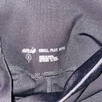 Aerie Black High Rise Smoothing Ankle Cropped Leggings Women's Size Small Photo 5