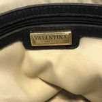 Valentina Italia Crossbody Bag Purse Black/Tan Black Photo 5