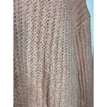Scoop Oversized Waffle Knit Sweater Chunky Ribbed Turtleneck XXL NWT Pink Photo 1