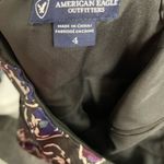 American Eagle 🩵 Outfitters Shimmer Floral Tube Top Party Dress Size 4 Photo 3