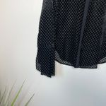 Ramy Brook NWT Velvet Burnout Blouse Button-Up Long Sleeve Top MSRP $325 SZ S Photo 1