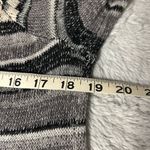 Mudd Black and Gray Southwestern Patterned Long Duster Cardigan Photo 4