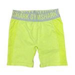 Gym Shark Activewear Shorts Medium Neon Green/Yellow Athleisure Workout Photo 1