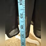 Knox Rose Women's Blue & Black Sheer Burnout Tiered Midi Dress. XS-Boho Witchy Photo 4