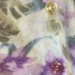 Lee Sands Women’s Orchid and Monstera Print Angora Cardigan Sweater Size 1X NWT Photo 5