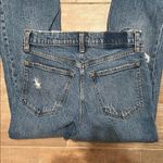 Abercrombie & Fitch Abercrombie women’s 90s straight ultra high rise dark wash jeans Photo 2