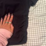 Lululemon Classic Black Short Sleeve Top Soft Line Photo 2