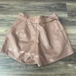 Altar'd State Altar’d State Faux Leather Brown Short Belt‎ Large Photo 3