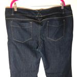 Lands' End Denim Dark Wash Bootcut Jeans Sz 18 EUC Photo 9