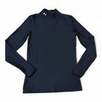Under Armour  Coldgear Womens Medium Base Layer Mock Neck Black Ski Fitted Photo 0