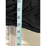 Candie's  Black/Red Floral Embroidered 3/4 Sleeve Boat Elastic Hem Blouse Size M‎ Photo 3