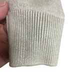 ZARA  Knit Beige Cream Metallic Lightweight Sweater Photo 9