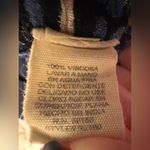 Raga  Riviera Maya Printed Midi Dress Women's Blue 100% Viscose Racerback Photo 8