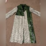 River Island Animal Crocodile Print Faux PU Leather Unique Print Coat Photo 2