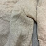 Banana Republic  100% Cashmere Neutral Cropped Tie Cardigan Quarter Sleeve XL Photo 3