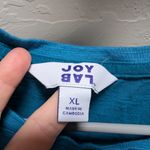 JoyLab  XL Crop Tank Top Blue Photo 2