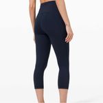 Lululemon Swift Speed HR Crop 21” Color: True Navy Size 2 EUC -Like New Photo 1