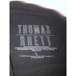Thomas Rhett T Shirt Size L Black Band Tee Short Sleeve Cotton Country Music Fan Size L Photo 2