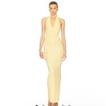 Helsa Aaliyah Maxi Knit Dress in Butter Yellow Photo 1