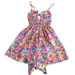 White Fox Boutique White Fox Women’s‎ Size M Plunge Neck Playsuit Romper Floral Tropical Resort Photo 1