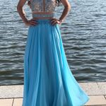 Tiffany Blue Prom Dress Photo 0