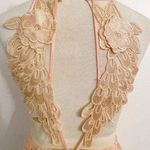 Revolve Strategic Illusion Dress Cream Lace Appliqué Sexy Club Party Night Out Mini Med Photo 5