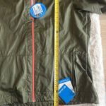 Columbia  Sportswear Womens Size Medium XL Jacket Hooded Green Nylon Lightweight‎ Photo 4