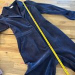 Emory park  Navy Blue Corduroy Long Sleeve Jumpsuit M Photo 3