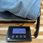 Christopher & Banks Christopher Banks Overalls Large Denim Cottage Core Embroider Bib Floral Prairie Photo 11