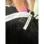 OCEAN BREEZE 90s/Y2K Black Embroidered Beach Cover / Sundress L Size L Photo 6