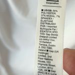 Athleta Like New  Ruched Front Long Sleeve Top White Size Large Photo 9