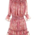MISA Los Angeles Revolve Danae Dress in Washed Rose Lilac Pink Size Medium Photo 6