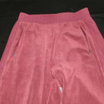 Zyia  Active Womens Maroon Fleece Jogger Pants‎ Medium Photo 2