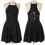 Tularosa  Black Cyrus Lace Dress Photo 2