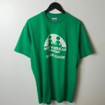 Hanes Vintage Inter-American Academy L Green 50/50 T-Shirt Guayaquil Ecuador Tee Photo 9