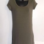 Mossimo olive green tshirt dress Photo 0