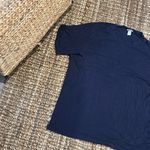 Eberjay  Women’s Navy Tencel‎ Blue Shirt Size Large Photo 1