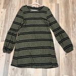 As You Wish As U Wish  Boutique green gray sweater dress sz Large Photo 99
