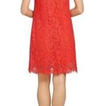 CeCe Fiery Red Lace Dress Photo 1