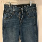 Veronica Beard  Ryleigh Slim Straight High Rise Jeans Laguna Wash Photo 5