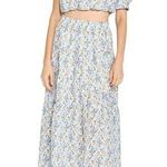 NWT En Saison One Shoulder Cotton Asymmetric Cropped Top Size L Size L Photo 0