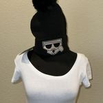 Karl Lagerfeld  Paris Beanie with Faux Fur Pom Photo 4
