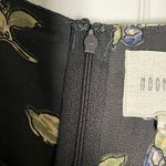 Moon River Women's Olive Green Floral Romper Size Medium Photo 6