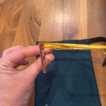 Gucci  women’s cat eye yellow frame sunglasses new‎ in case designer, sun Photo 2