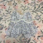 Hollister easy lace trim babydoll top Photo 3