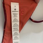 Lululemon  Hawaiian Bandeau Halter Bikini Top Swim Tie Back Women’s Sz 2 Rip Tag Photo 5