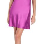 Lulus Chic Allure Purple Satin Lace Photo 0