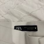 ZARA White Cropped Pants Photo 1
