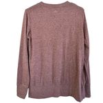 Alo Yoga  Glimpse Long Sleeve Light Heathered Pink Split Side Size Small Photo 1