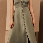 Sachin + Babi BHLDN NWT Maren Midi Green Dress Size 10 Photo 0